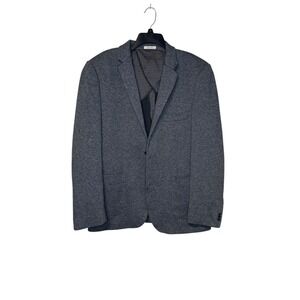 7 Diamonds Women Blazer Suit Jacket Partially Lined Double Vent 2-Button Gray XL